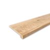Eiken overzet vensterbank recht 29 cm van Woodstyles, foto van een deel van de vensterbank