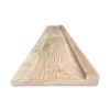Eiken overzet vensterbank recht 29 cm van Woodstyles, foto van de onderkant