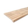 Eiken overzet vensterbank recht 40 cm van Woodstyles, foto van deel van vensterbank