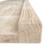 Eiken overzet vensterbank recht 40 cm van Woodstyles, foto van onderkant detail