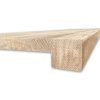 Eiken overzet vensterbank recht 40 cm van Woodstyles, foto van rand