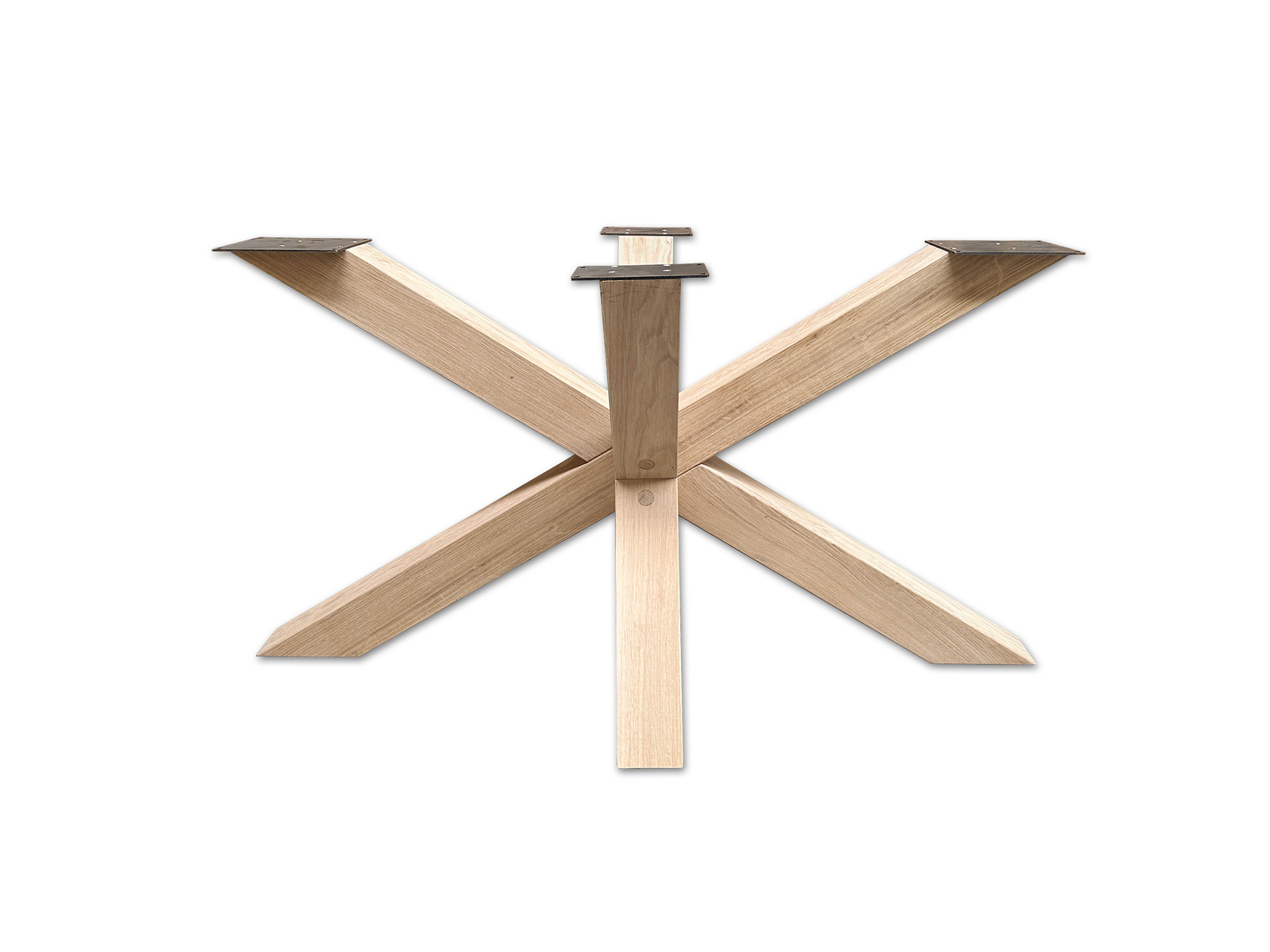 Matrixpoot van massief eiken, maat L